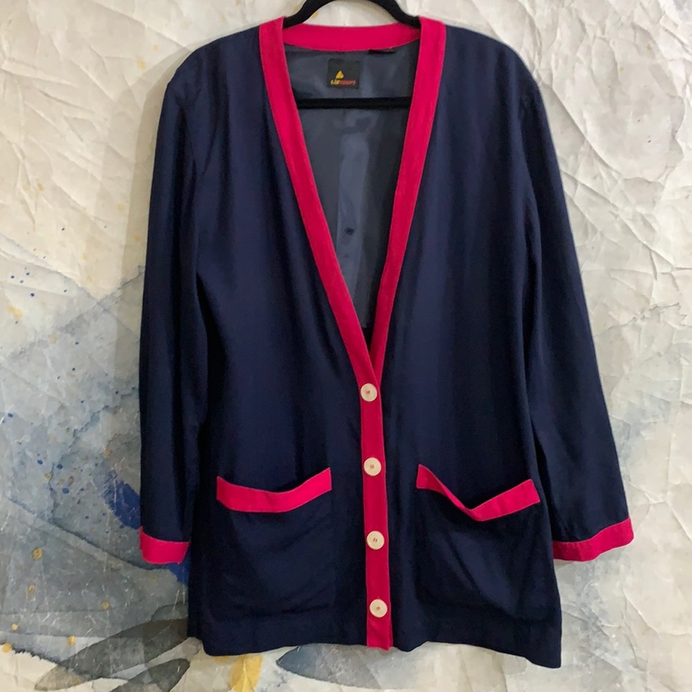 Vintage Liz Sport Cardigan/Blazer